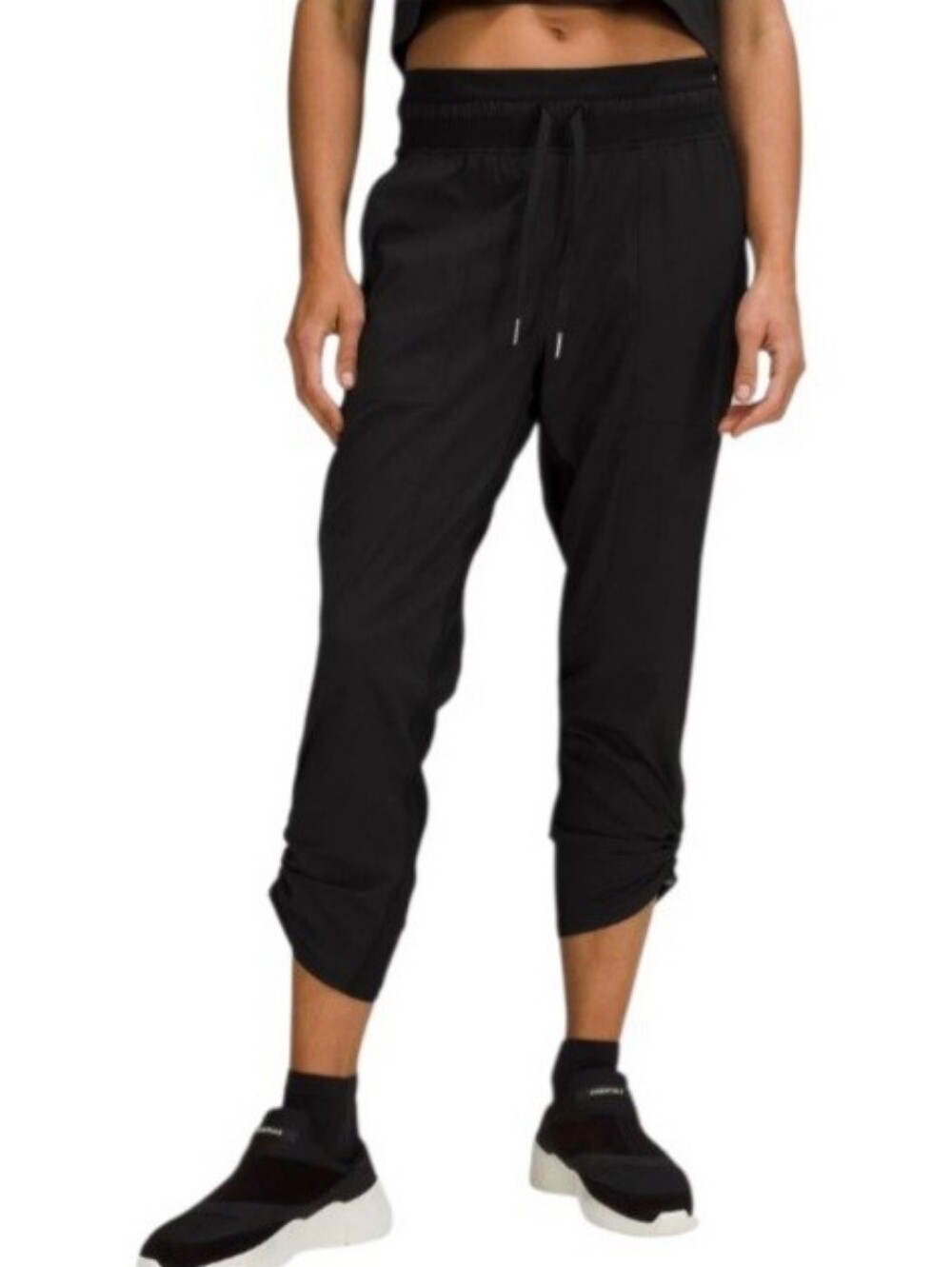 Lululemon Dance Studio Mid-Rise Crop 25" Pants Black Size 10